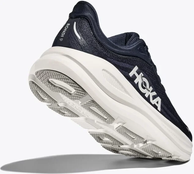 HOKA Men's Bondi 9 Shoes in Varsity Navy/White - Image 4