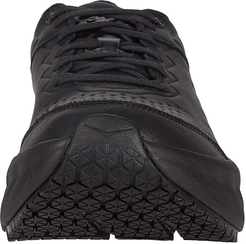 Hoka Men's Bondi Slip Resistant Men's Shoes Black/Black : 13 D - Medium, Leather - Image 5