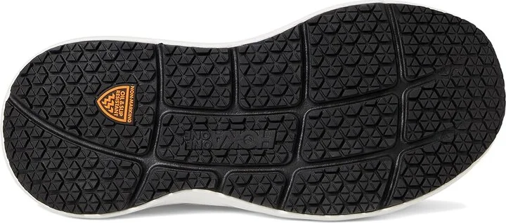 Hoka Men's Bondi Slip Resistant Men's Shoes Carbon Black/White : 15 D - Medium, Leather - Image 3