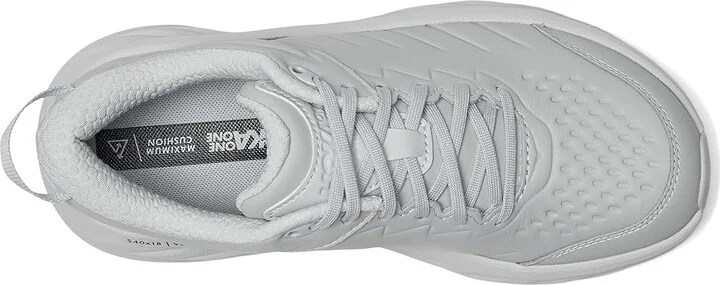 Hoka Men's Bondi Slip Resistant Men's Shoes Harbor Mist/Lunar Rock : 7 D - Medium, Leather - Image 2