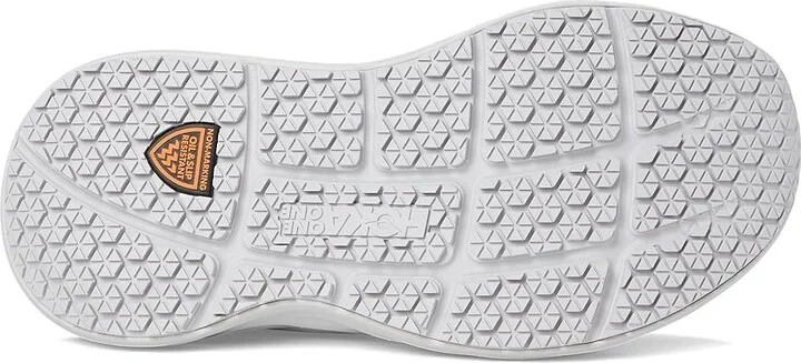 Hoka Men's Bondi Slip Resistant Men's Shoes Harbor Mist/Lunar Rock : 7 D - Medium, Leather - Image 3
