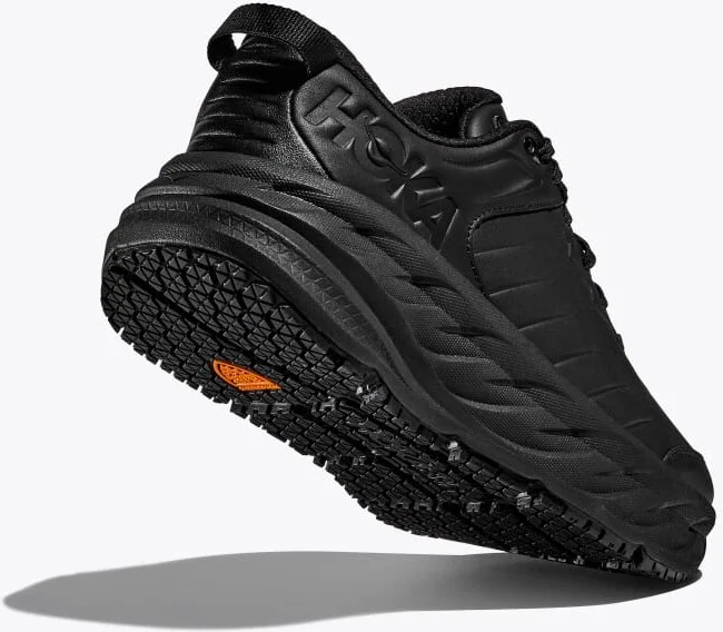 HOKA Men's Bondi SR Shoes in Black - Image 4