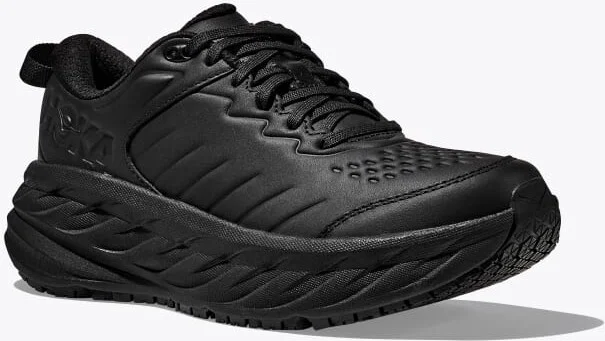 HOKA Men's Bondi SR Shoes in Black - Image 6