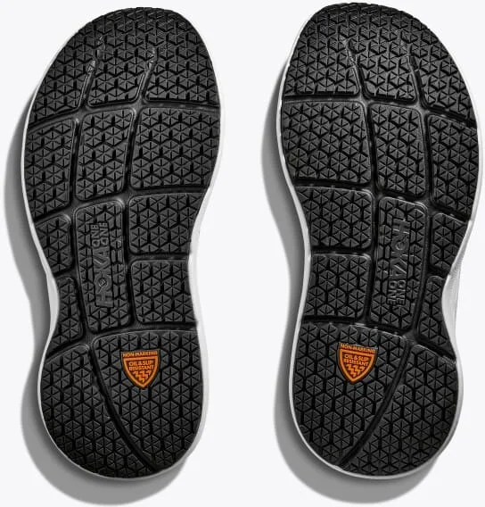 HOKA Men's Bondi SR Shoes in Carbon Black/White - Image 7