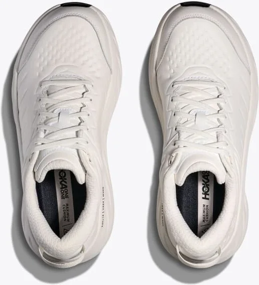 HOKA Men's Bondi SR Shoes in Frost/Frost - Image 2