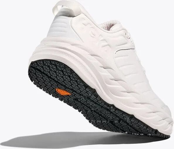 HOKA Men's Bondi SR Shoes in Frost/Frost - Image 4