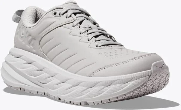 HOKA Men's Bondi SR Shoes in Harbor Mist/Lunar Rock - Image 6
