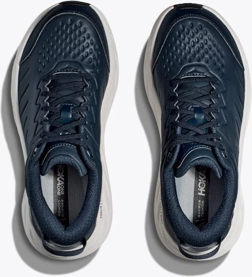 HOKA Men's Bondi SR Shoes in Outerspace/White - Image 2