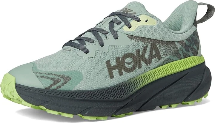 Hoka Men's Challenger 7 GORE-TEX(r) Men's Shoes Aloe Vera/Lettuce : 11 D - Medium - Image 5