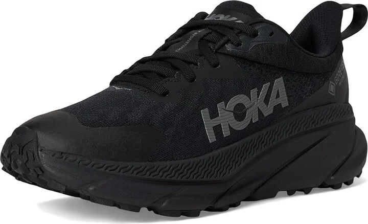 Hoka Men's Challenger 7 GORE-TEX(r) Men's Shoes Black/Black 1 : 13 D - Medium - Image 5