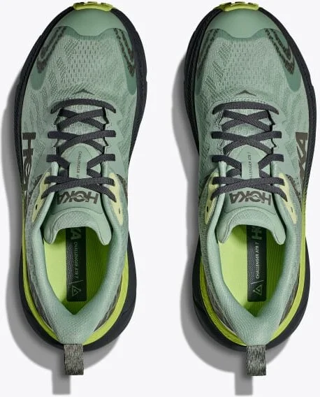 HOKA Men's Challenger 7 GTX Shoes in Aloe Vera/Lettuce - Image 2