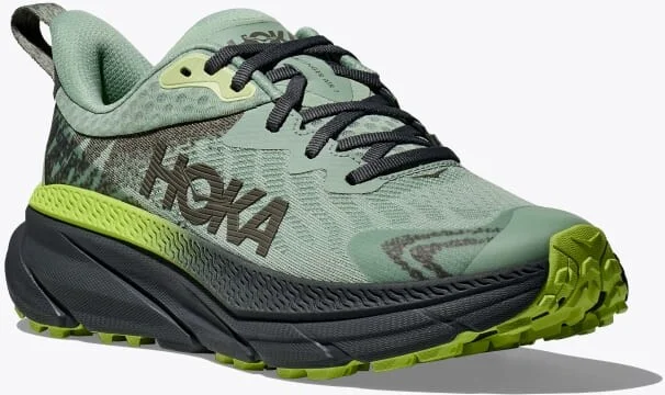 HOKA Men's Challenger 7 GTX Shoes in Aloe Vera/Lettuce - Image 6