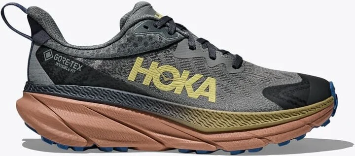 HOKA Men's Challenger 7 GTX Shoes in Asteroid/Maple