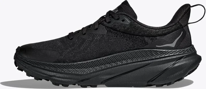 HOKA Men's Challenger 7 GTX Shoes in Black/Black - Image 8