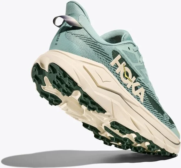 HOKA Men's Challenger 8 Shoes in Jade/Truffle Salt - Image 4