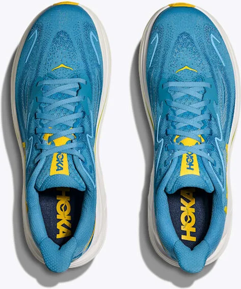 HOKA Men's Clifton 10 Shoes in Alpine Blue/Foggy Night - Image 2