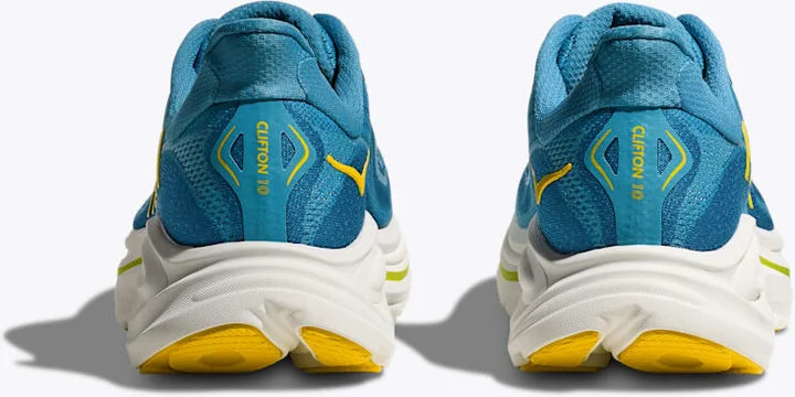 HOKA Men's Clifton 10 Shoes in Alpine Blue/Foggy Night - Image 5