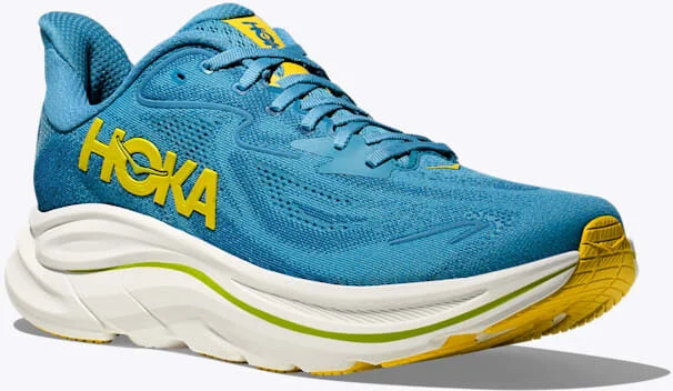 HOKA Men's Clifton 10 Shoes in Alpine Blue/Foggy Night - Image 6