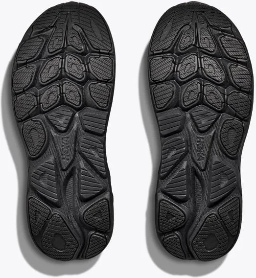 HOKA Men's Clifton 10 Shoes in Black/Black - Image 7