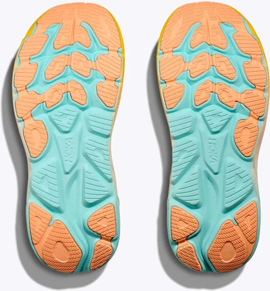 HOKA Men's Clifton 10 Shoes in Blue Spark/White - Image 7