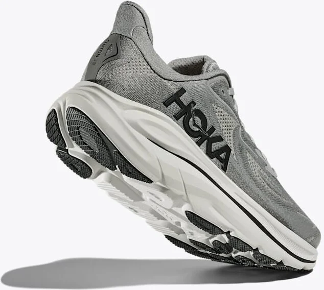 HOKA Men's Clifton 10 Shoes in Galactic Grey/Asteroid - Image 4