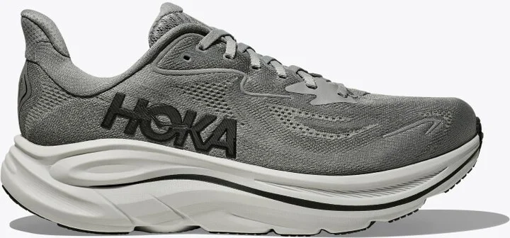 HOKA Men's Clifton 10 Shoes in Galactic Grey/Asteroid