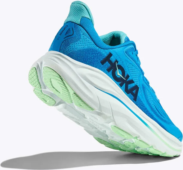 HOKA Men's Clifton 10 Shoes in Hoka Blue/Skyward Blue - Image 4