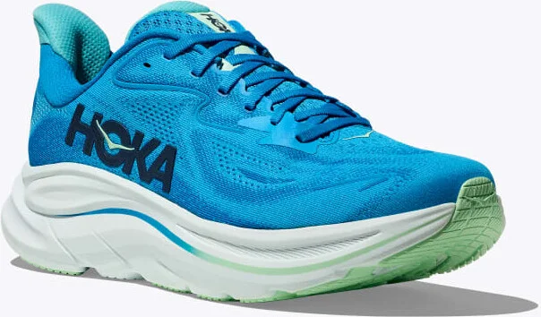 HOKA Men's Clifton 10 Shoes in Hoka Blue/Skyward Blue - Image 6