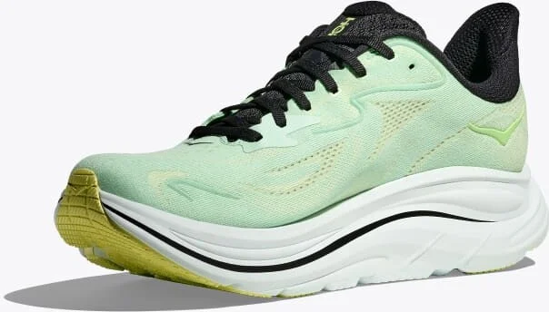 HOKA Men's Clifton 10 Shoes in Mint Fluorite/Luna Moth - Image 3