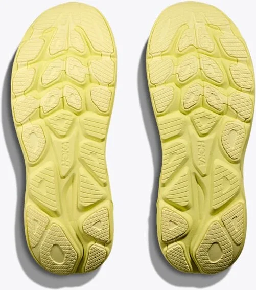 HOKA Men's Clifton 10 Shoes in Neon Hoka Citrus/Sunlight - Image 7