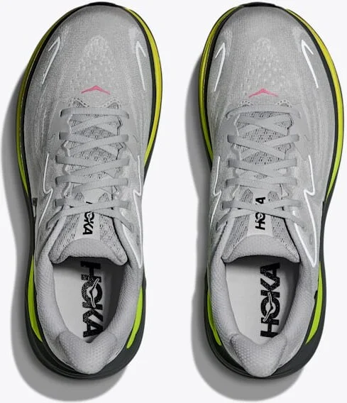 HOKA Men's Clifton 10 Shoes in Stardust/Asteroid - Image 2