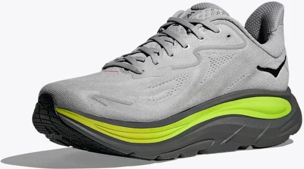 HOKA Men's Clifton 10 Shoes in Stardust/Asteroid - Image 3