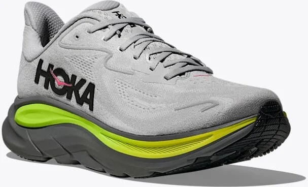 HOKA Men's Clifton 10 Shoes in Stardust/Asteroid - Image 6