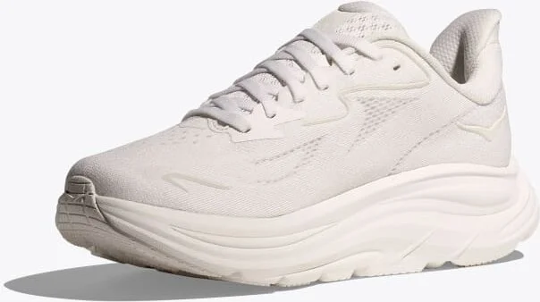 HOKA Men's Clifton 10 Shoes in White/White - Image 3