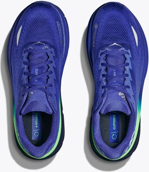 HOKA Men's Clifton 9 GTX Shoes in Dazzling Blue/Evening Sky - Image 2