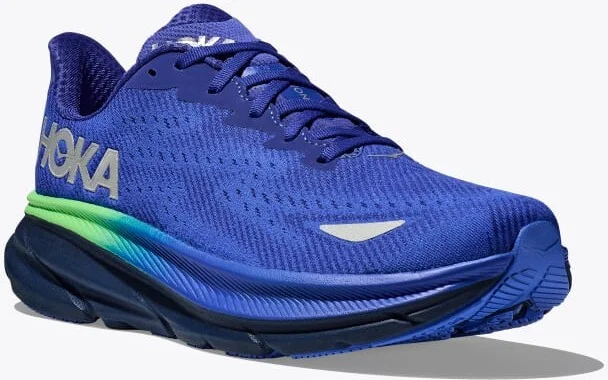 HOKA Men's Clifton 9 GTX Shoes in Dazzling Blue/Evening Sky - Image 6