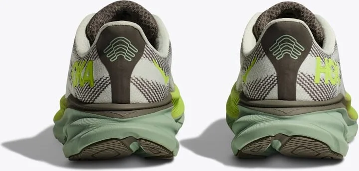 HOKA Men's Clifton 9 GTX Shoes in Slate/Aloe Vera - Image 5