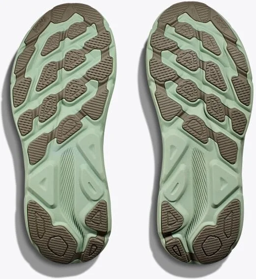 HOKA Men's Clifton 9 GTX Shoes in Slate/Aloe Vera - Image 7