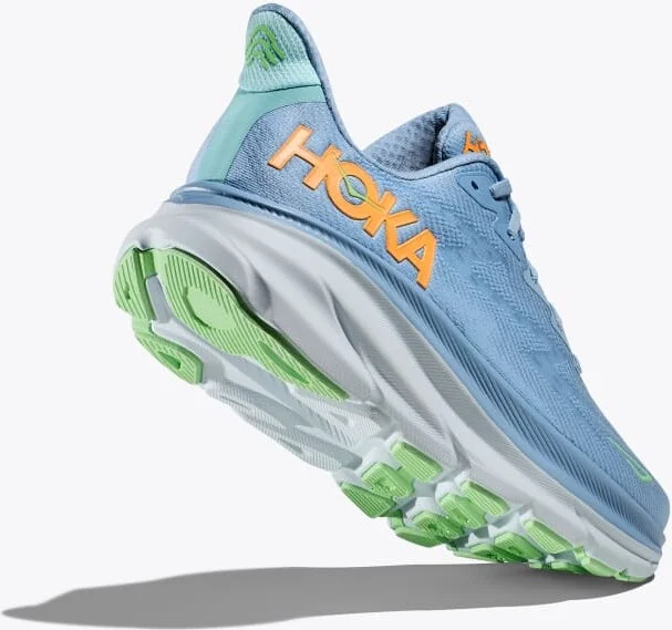 HOKA Men's Clifton 9 Shoes in Dusk/Illusion - Image 4