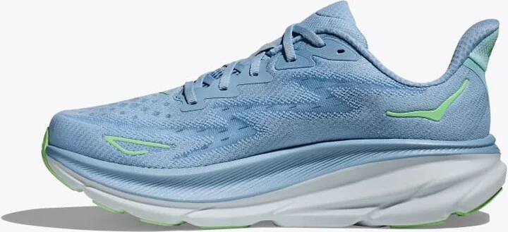 HOKA Men's Clifton 9 Shoes in Dusk/Illusion - Image 8