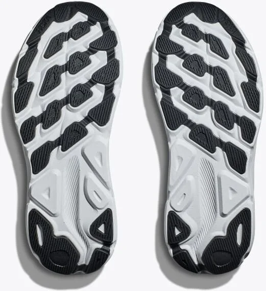 HOKA Men's Clifton 9 Shoes in Nimbus Cloud/Steel Wool - Image 7