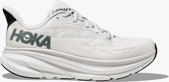 HOKA Men's Clifton 9 Shoes in Nimbus Cloud/Steel Wool