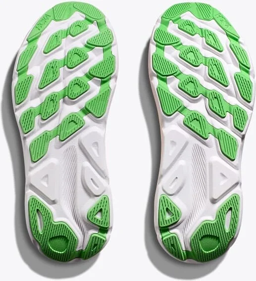 HOKA Men's Clifton 9 Shoes in Solar Flare/Sherbet - Image 7