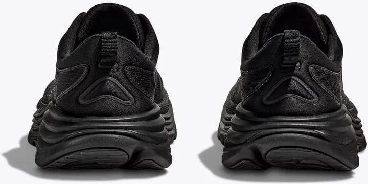 HOKA Men's Gaviota 5 Shoes in Black/Black - Image 5
