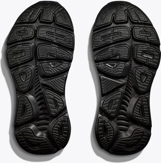 HOKA Men's Gaviota 5 Shoes in Black/Black - Image 7