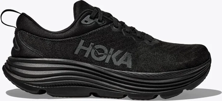 HOKA Men's Gaviota 5 Shoes in Black/Black