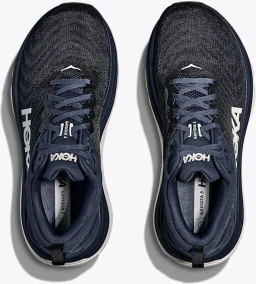 HOKA Men's Gaviota 5 Shoes in Varsity Navy/White - Image 2