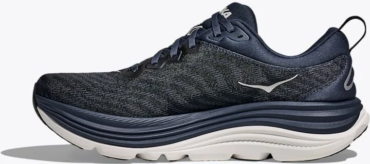HOKA Men's Gaviota 5 Shoes in Varsity Navy/White - Image 8