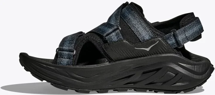 HOKA Men's Infini Hike TC Shoes in Black/Black - Image 8