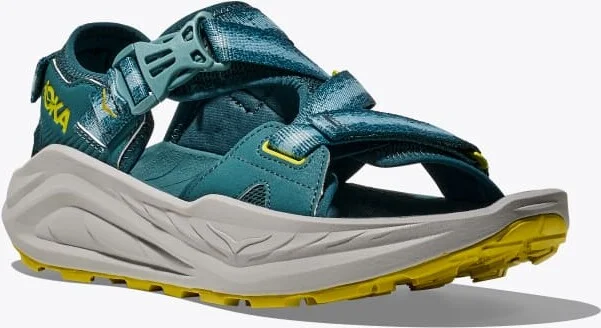 HOKA Men's Infini Hike TC Shoes in Blue Twilight/Pea Green - Image 6